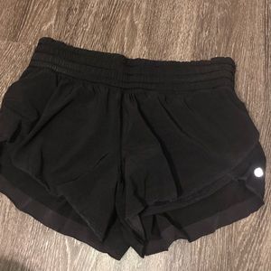 Laser cut Lululemon shorts